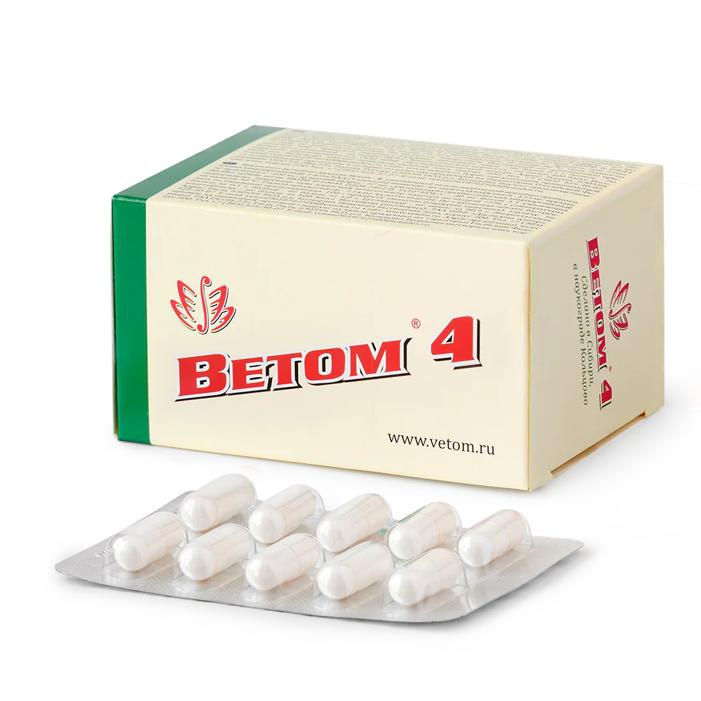 Пробиотик Ветом 4, 50 капсул