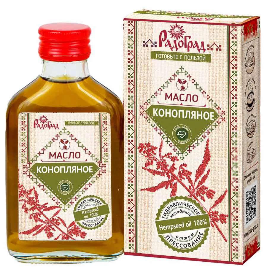 Масло конопляное "Радоград" 100 мл