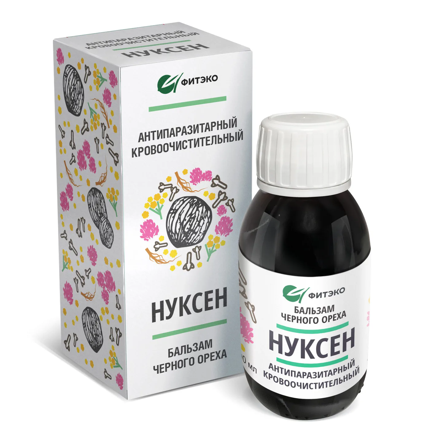 Бальзам "Нуксен" Антипаразит, Кровоочист