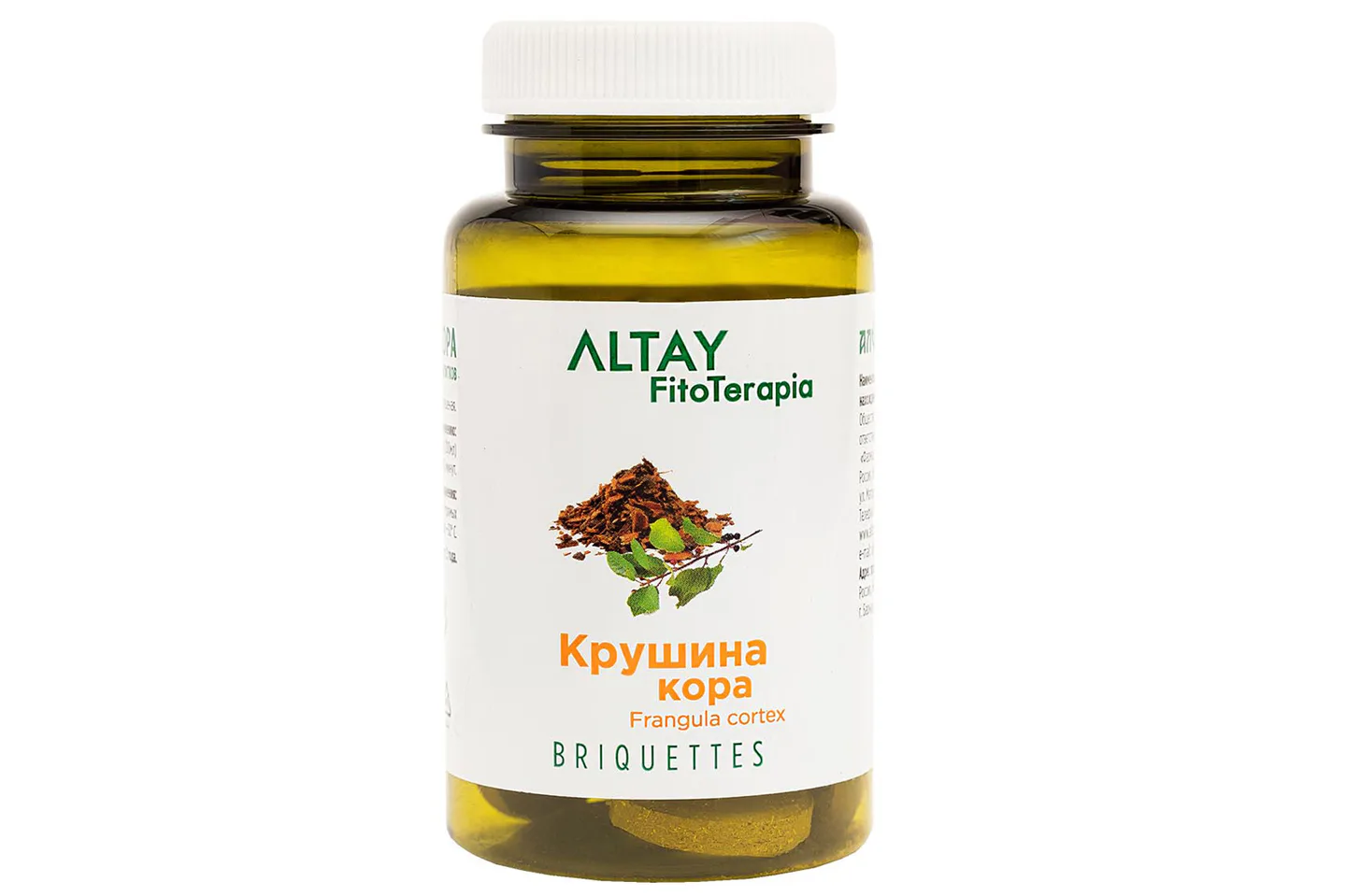 "Крушина (кора)" 25 брикетов по 2 гр
