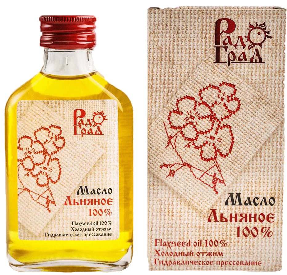 Масло льняное "Радоград" 100 мл