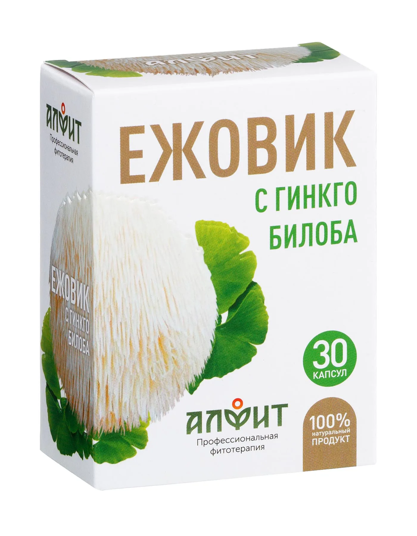 Концентрат "Ежовик с гинкго билоба" 30 капс по 500 мг