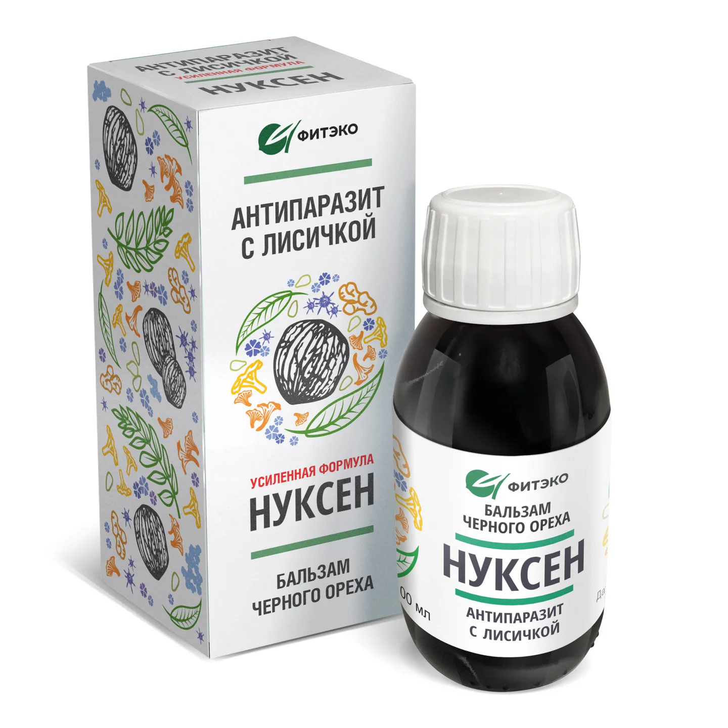 Бальзам "Нуксен" Антипаразит с лисичкой
