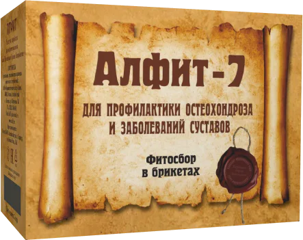 Алфит-7 "Остеохондроз и заболевания суставов"
