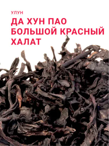 Китайский чай Да Хун Пао (Большой красный халат) (Гора Уишань)