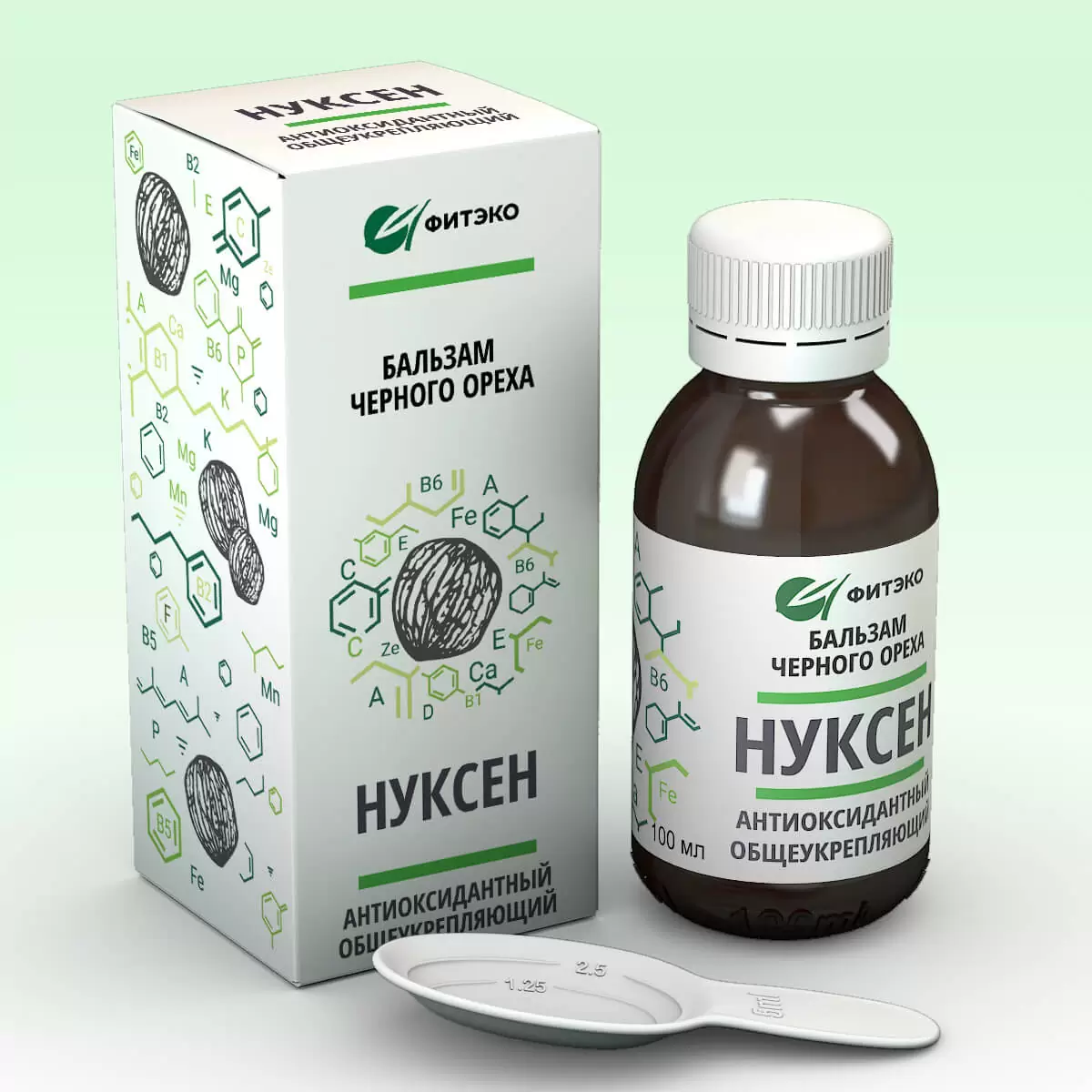 БАЛЬЗАМ ЧЕРНОГО ОРЕХА «НУКСЕН» АНТИОКСИДАНТНЫЙ, ОБЩЕУКРЕПЛЯЮЩИЙ БАЛЬЗАМ ЧЕРНОГО ОРЕХА «НУКСЕН» АНТИОКСИДАНТНЫЙ, ОБЩЕУКРЕПЛЯЮЩИЙ