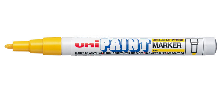 Маркер UNIPAINT желтый Маркер UNI PAINT желтый