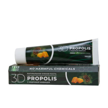 Зубная паста с живицей и травами "3D PROPOLIS" 100 мл